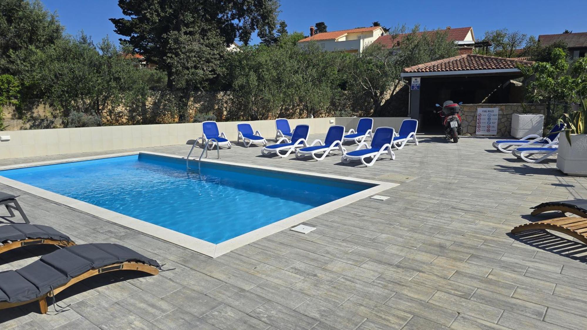 Apartments Villa M&M Novalja Exteriér fotografie