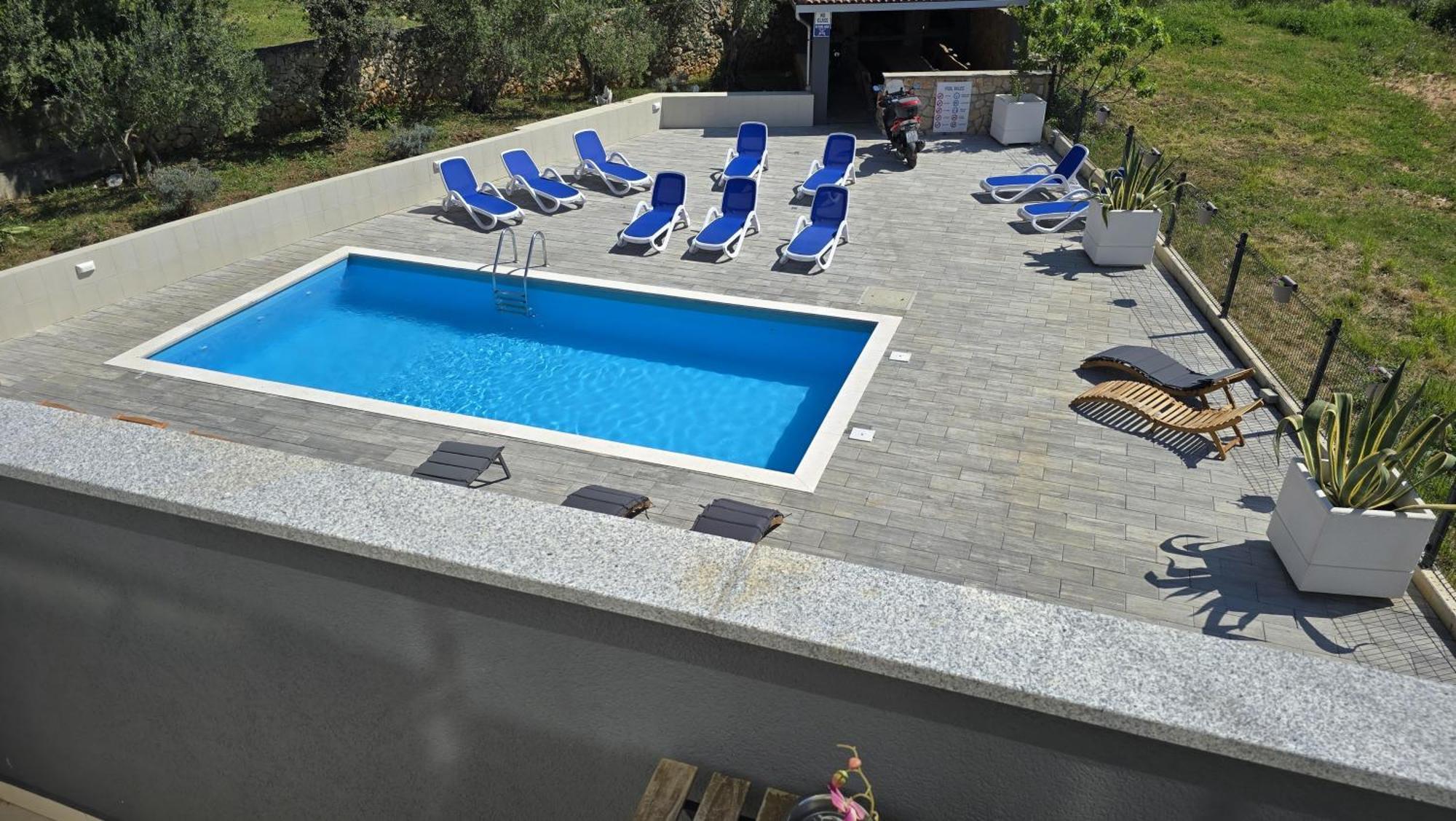 Apartments Villa M&M Novalja Pokoj fotografie